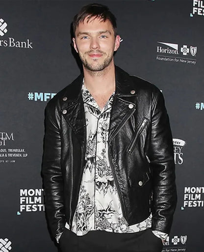 Nicholas Hoult Leather Jacket