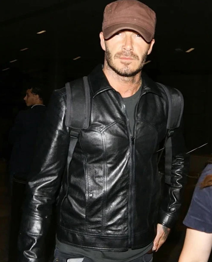 David Beckham Leather Jacket