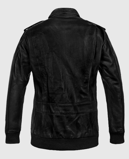 Men's A2 Flight Bomber Leather Jacket