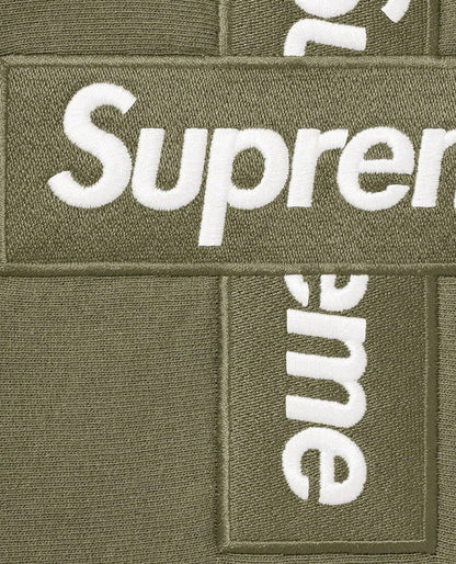 Supreme Cross Box Logo Hooded Sweatshirt