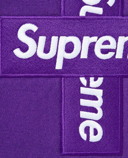 Supreme Cross Box Logo Hooded Sweatshirt