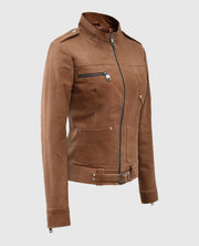 Jennifer Morrison Once Upon A Time Suede Leather Jacket