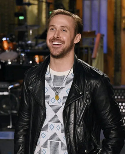 Ryan Gosling Song To Song Leather Jacket