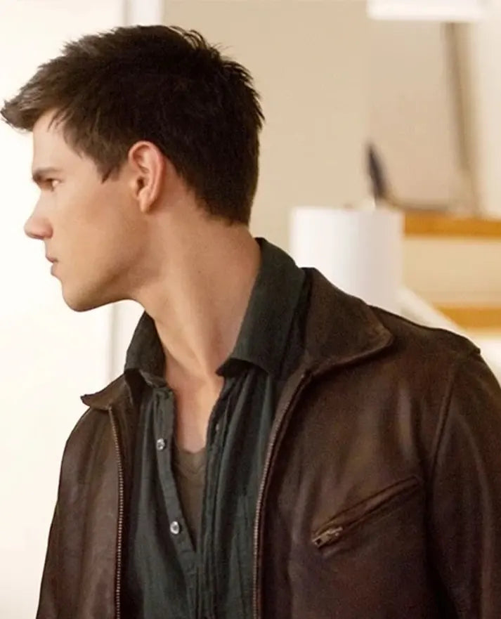 Taylor Lautner The Twilight Saga Leather Jacket