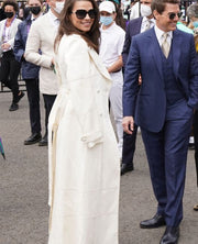 Hayley Atwell Mission Impossible Dead Reckoning Part One Off White Coat