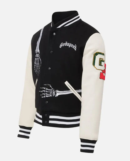 Godspeed Skull Rod Varsity Jacket