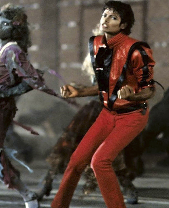 Michael Jackson Thriller Leather Jacket and Pants Set