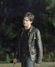 Damon Salvatore Leather Jacket