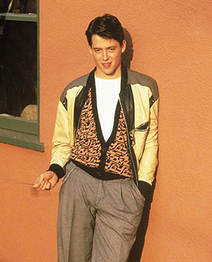 Matthew Broderick Ferris Bueller's Day Off Leather Jacket