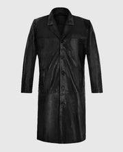 Al Pacino Insomnia Leather Trench Coat
