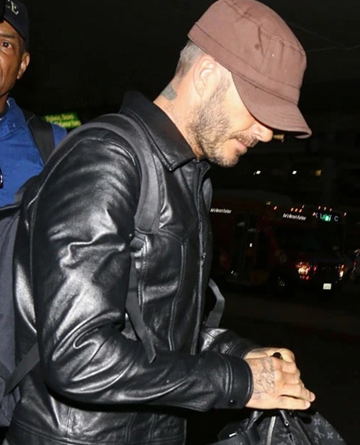 David Beckham Leather Jacket