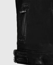 Men's Falcon Black Rider Leather Jacket