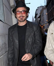 Robert Downey Jr Leather Blazer