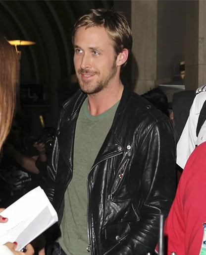 Ryan Gosling Song To Song Leather Jacket