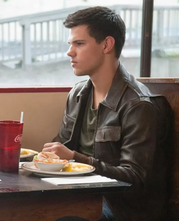 Taylor Lautner Abduction Leather Jacket