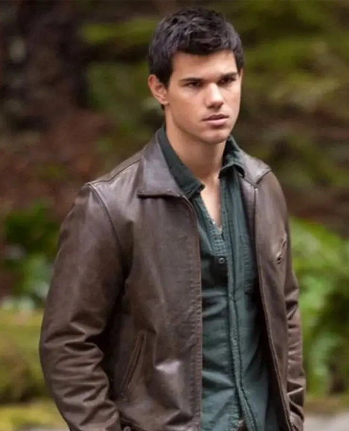 Taylor Lautner The Twilight Saga Leather Jacket