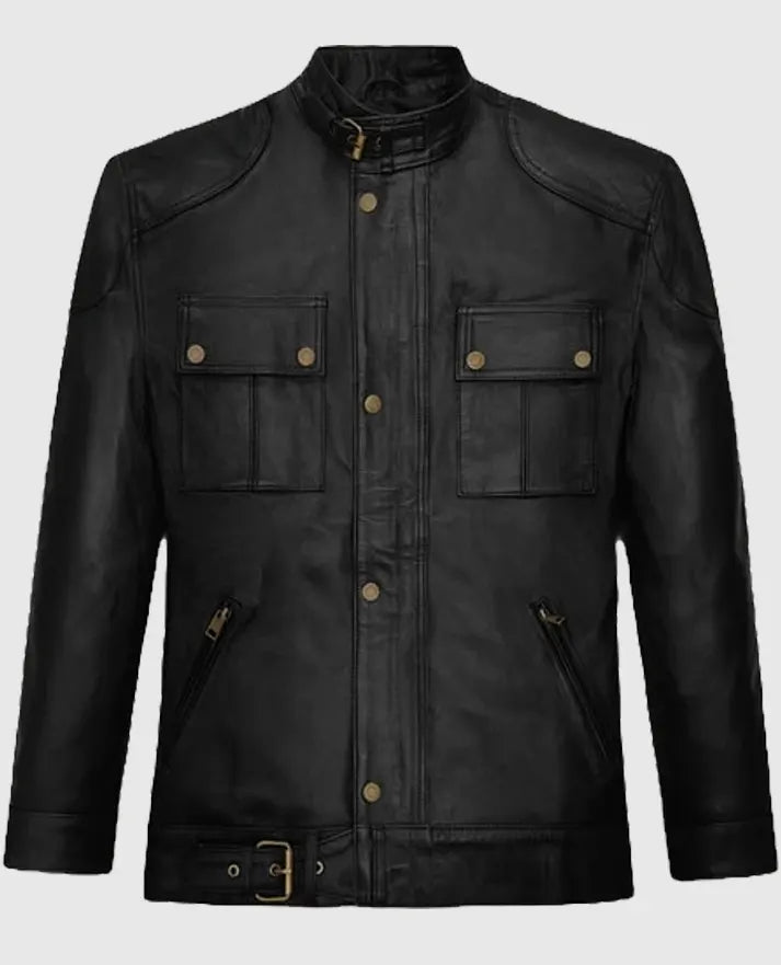 The Expendables Lee Christmas Leather Jacket