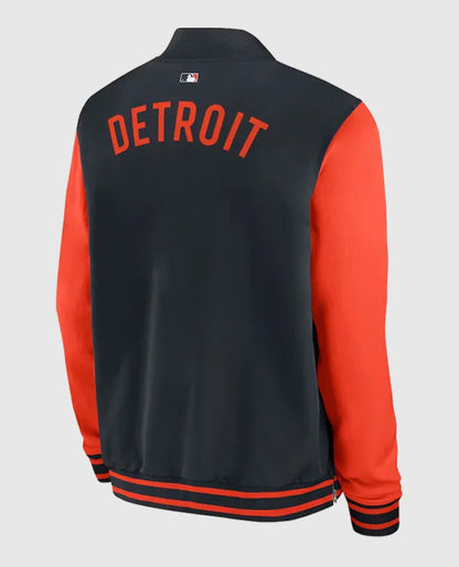 Detroit Tigers Dugout Bomber Full-Zip Jacket