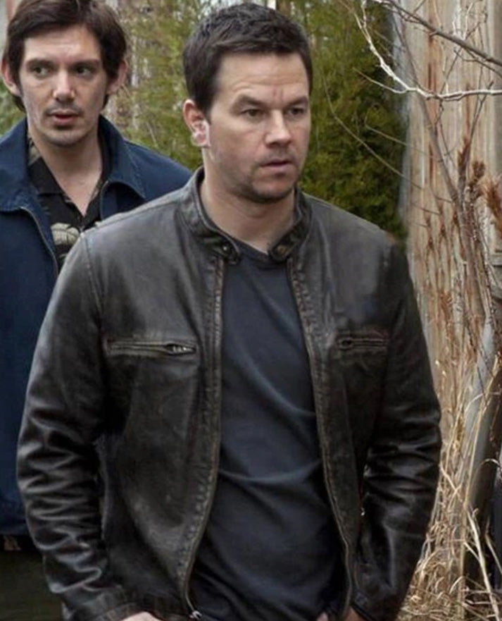 Mark Wahlberg Contraband Leather Jacket