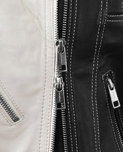 Women's Moto Twister Leather Jacket