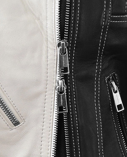 Women's Moto Twister Leather Jacket