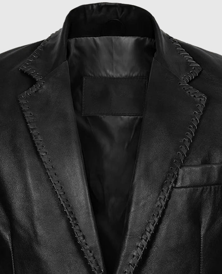Men's Medieval Leather Blazer