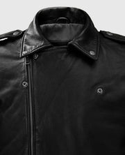 Men's Rutland Black Riding Leather Jacket