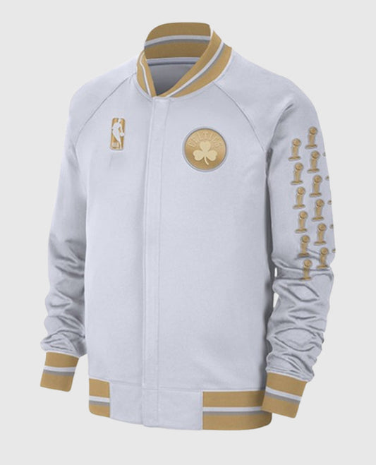 NBA Boston Celtics Trophy Ring Banner Jacket