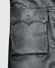 Metallic Lurex Gray Tom Hardy Trench Coat