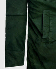 Timber Green Suede Ryan Gosling Blade Runner 2049 Long Coat