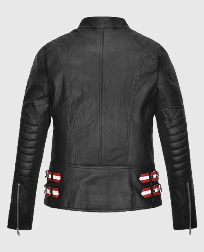 The Girl in the Spider's Web Claire Foy Leather Jacket