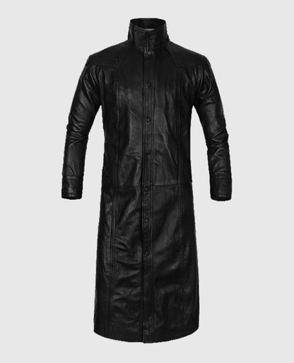 The Avengers Nick Fury Leather Trench Coat
