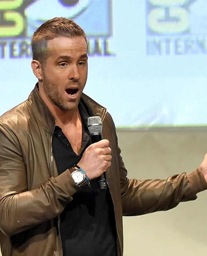 Ryan Reynolds Leather Jacket
