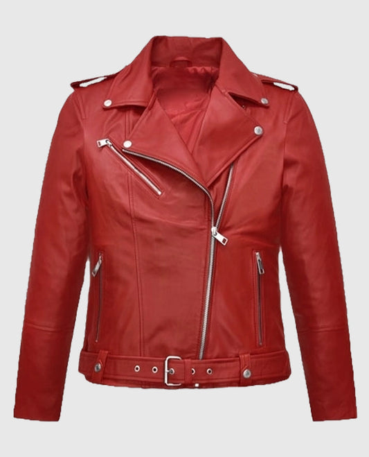 Kathryn Newton Freaky Leather Jacket