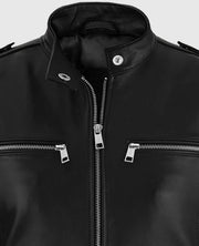 Women's Chic Rider Leather Jacket
