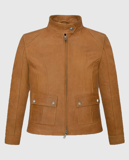 Scarlett Johansson The Avengers Leather Jacket