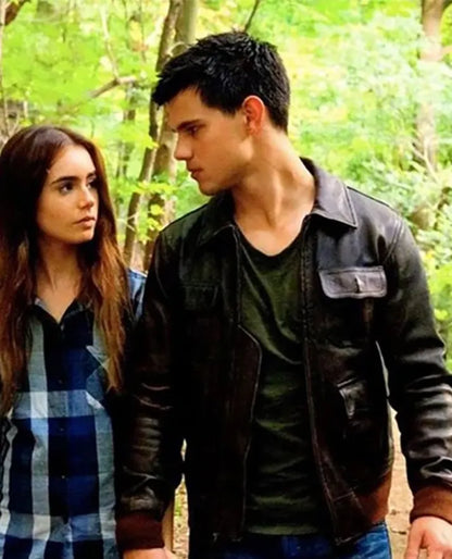 Taylor Lautner Abduction Leather Jacket