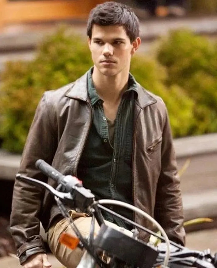 Taylor Lautner The Twilight Saga Leather Jacket