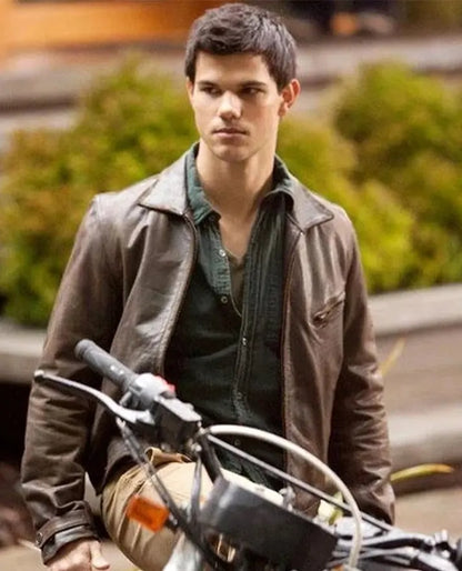 Taylor Lautner The Twilight Saga Leather Jacket