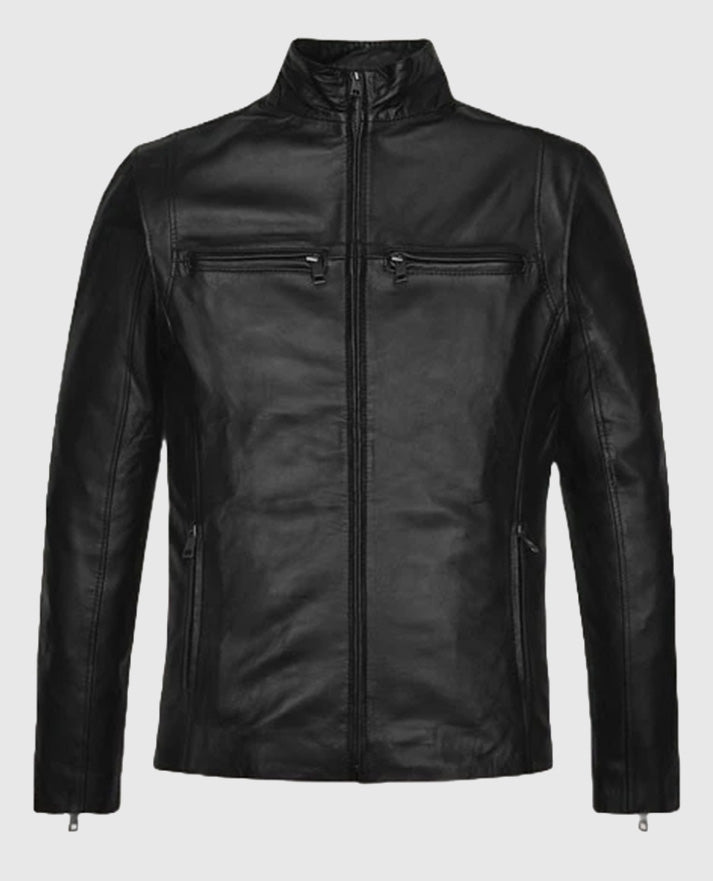 Mark Wahlberg The Other Guys Leather Jacket