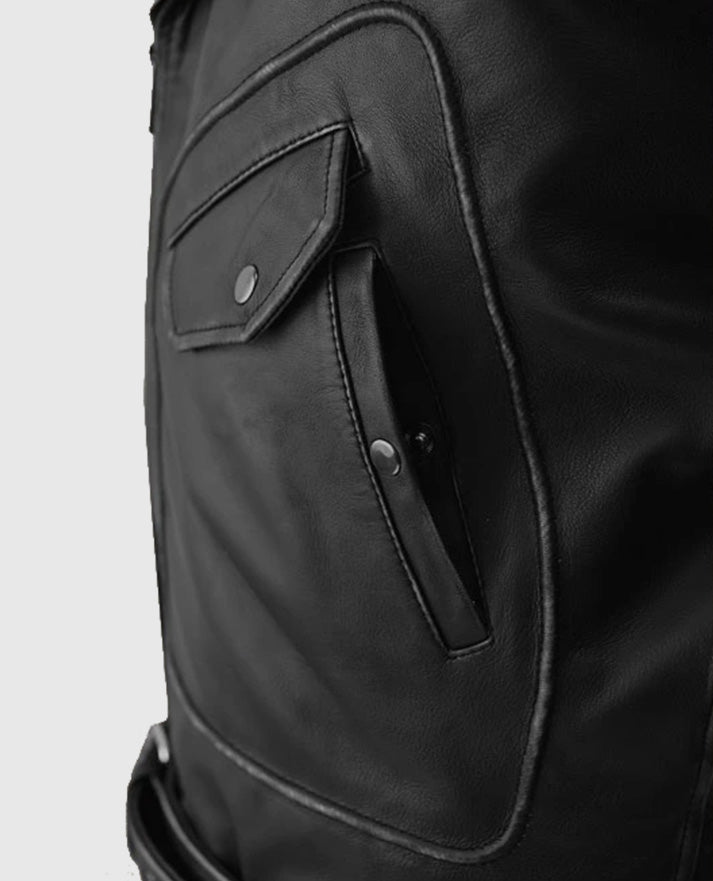 Street Style Biker Leather Jacket