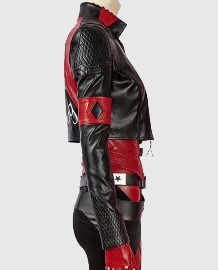 Harley Quinn Live Fast Die Clown Jacket