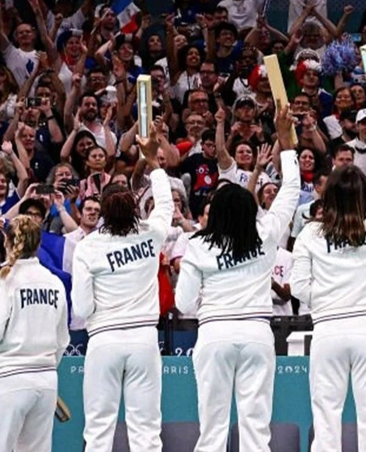 Team France Paris 2024 Olympics Podium Jacket