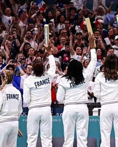 Team France Paris 2024 Olympics Podium Jacket