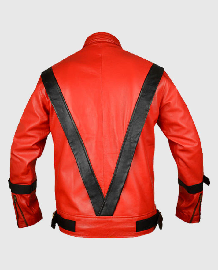 Michael Jackson Thriller Leather Jacket and Pants Set