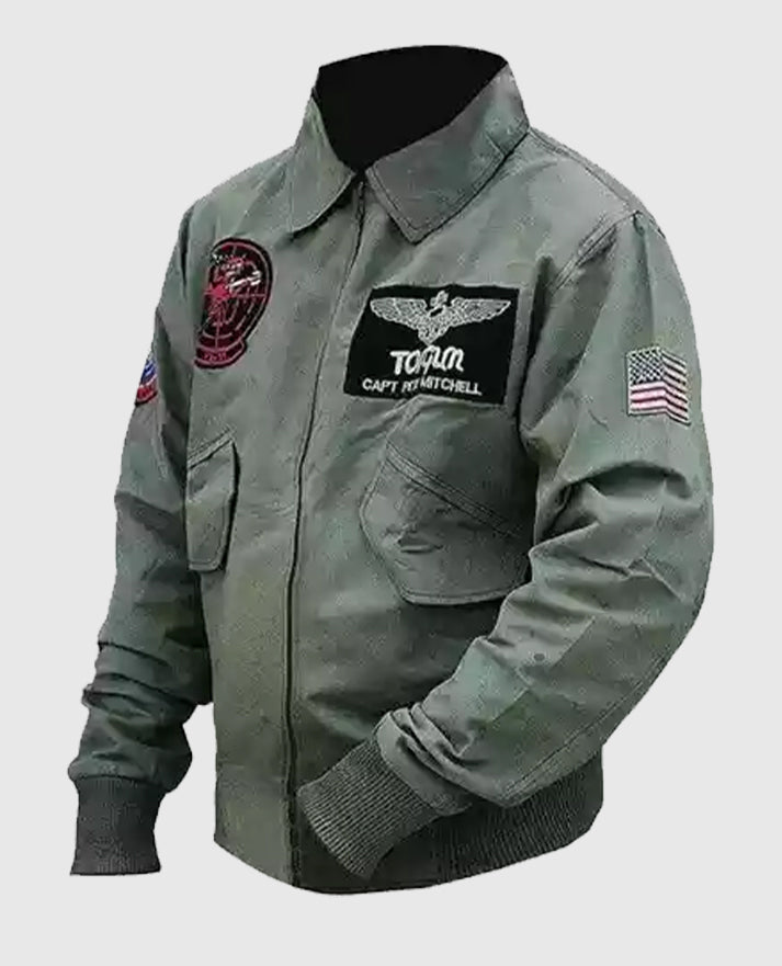 Top G-1 Flight Bomber Gun Mave-Rick Jacket