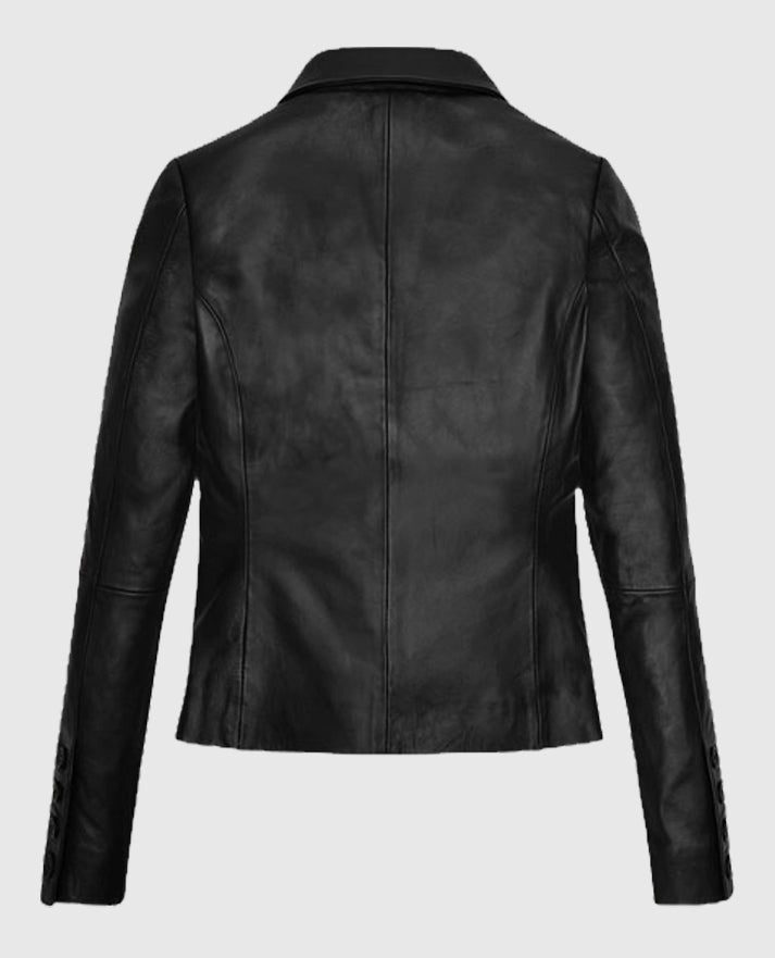 Jenna Ortega Wednesday Leather Jacket