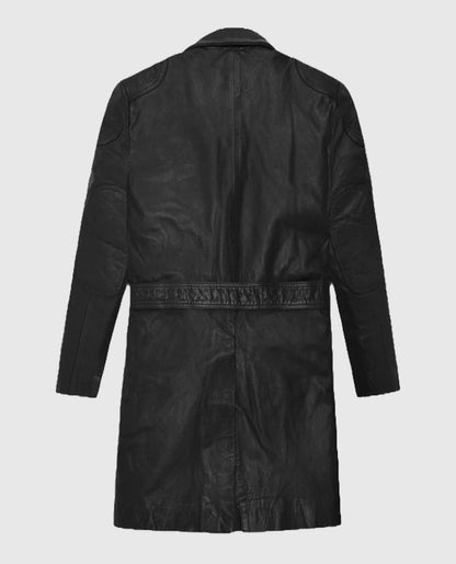 Karl Urban The Boys Leather Long Coat