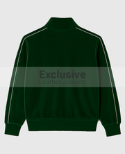 Jason Kelce Italia Green velour tracksuit