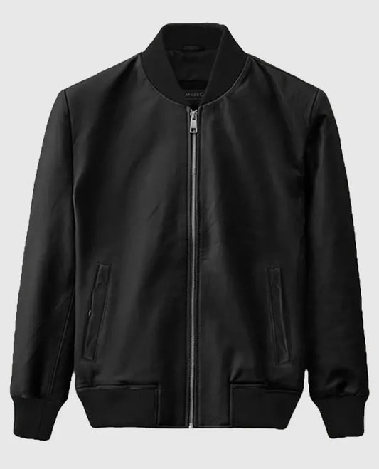 Pitbull Black Leather Jacket